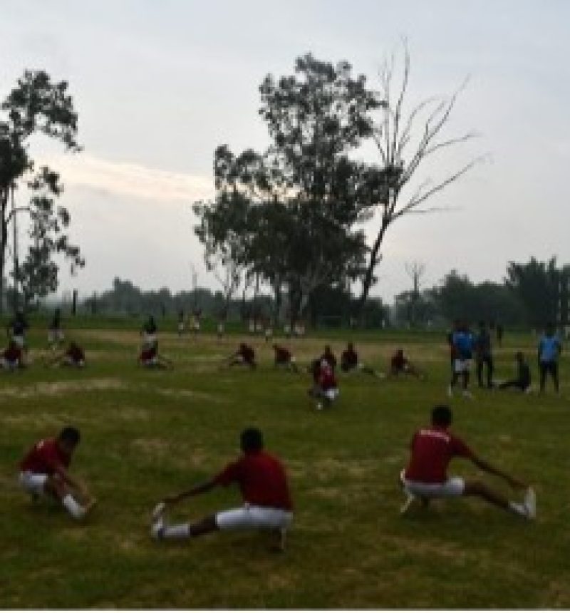 Prarthana Global Sainik School Morning Training